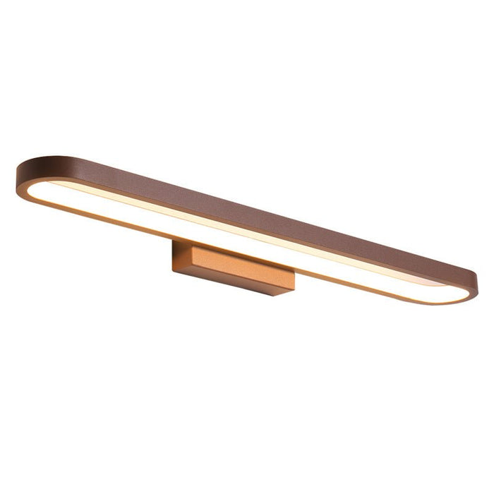 MIRODEMI® Modern Brown LED Wall Light for Bathroom, Dining Room, Bedroom, Study image | luxury lighting | luxury wall lamps