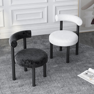 Creative fabric dining chair in fabric for the dining room