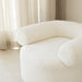 Light Luxury Single Velvet Sofa For Living Room