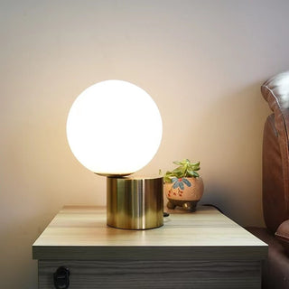 MIRODEMI® Retro Copper Study and Work LED Minimalist Table Lamp