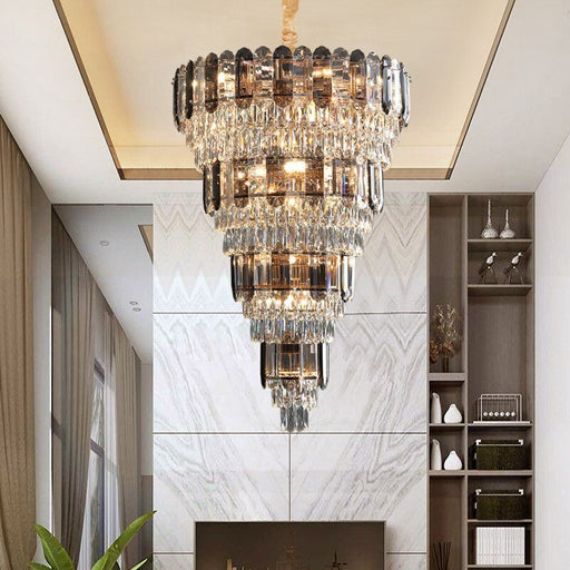 MIRODEMI® Post-modern Grand Crystal Luxury Chandelier for Living Room, Villa, Stairwell