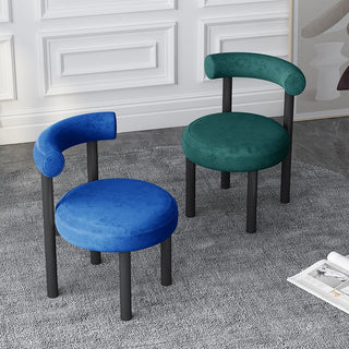 Fabric dining chair in fabric, contemporary dining room furniture