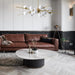 MIRODEMI® Glass Ball Pendant Luxury LED Chandelier for Living room, Bedroom, Dining room Warm light / Gold / 16 heads
