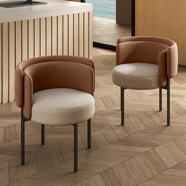 Light Luxury Technology Cloth Art Dining Chair – Mirodemi