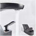 MIRODEMI® Matte Black Bathroom Mixer Faucet Brass Deck Mount