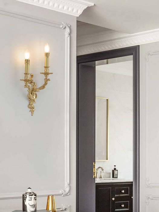 Gold/Chrome Modern Wall Lamp On Mirror For Toilet, Bathroom, Living Room,  Bedroom — Mirodemi