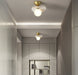 MIRODEMI® Creative Flower Branch LED Ceiling Lamp for Bedroom, Living Room, Corridor White / 1 ball
