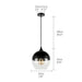 MIRODEMI® Modern loft hanging Glass Pendant Lamp for Kitchen, Restaurant, Bar, living room, bedroom CD