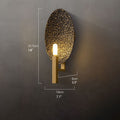 MIRODEMI® Creative Oval Wall Lamp for Living Room, Bedroom, Dining Room image | luxury lighting | oval shape wall lamps