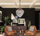 Monarch Collection Blossom Crystal Pendant Chandelier