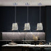 MIRODEMI® New modern small chandelier lighting for dining room, bedside island 7.9x9.8 / 3 pcs / Warm Light