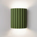 MIRODEMI® Green/Gray Nordic Wall Mounted Up/Down Resin Wall Sconce Warm light / Green