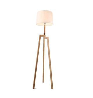 MIRODEMI® Modern Floor Lamp of Solid Wood with Light Lampshade image | luxury lighting | luxury floor lamps | wooden lamps