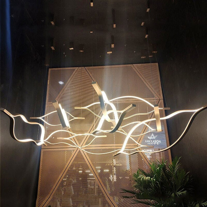MIRODEMI® Creative design led ceiling chandelier for living room, dining room, office